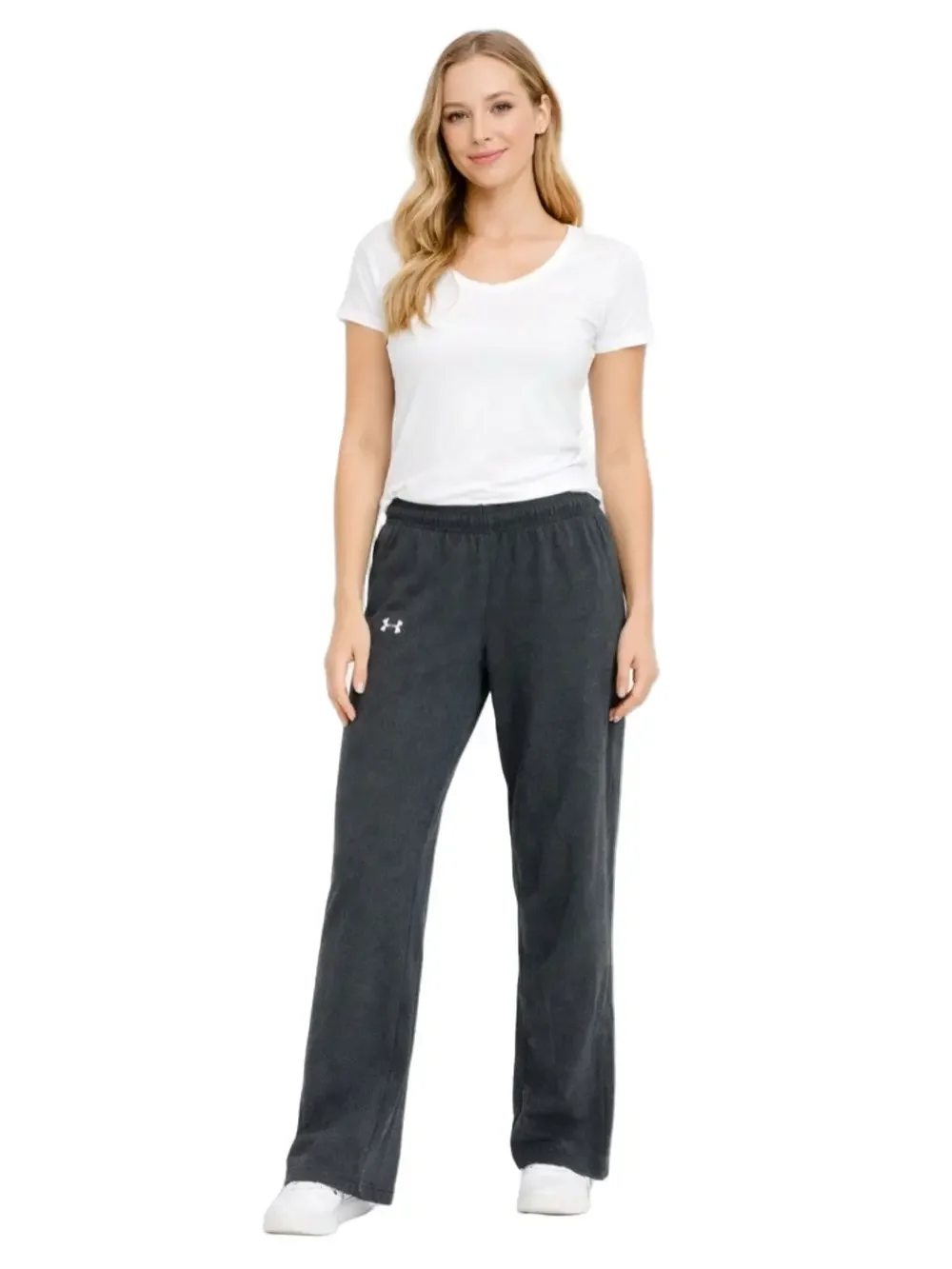 Under Armour Gray Sweatpants Relaxed Fit Joggers